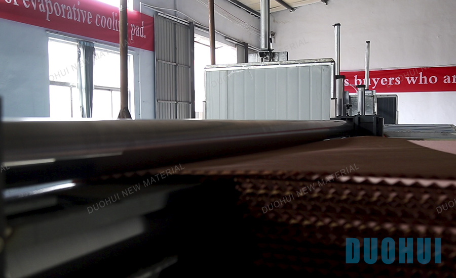 cooling pad production line