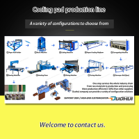 High-Efficiency Width 740/1100 Resin Kraft Cellulose Paper Cooling Pad Production Line Making Machine