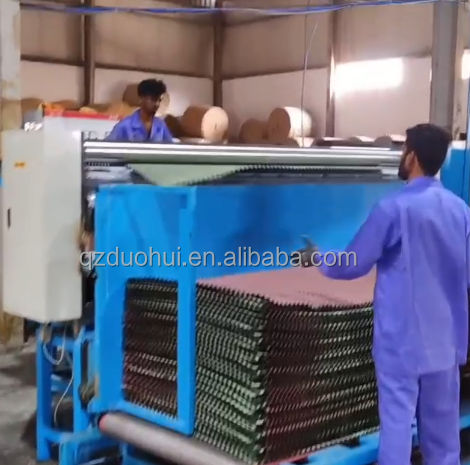 High-Efficiency Width 740/1100 Resin Kraft Cellulose Paper Cooling Pad Production Line Making Machine