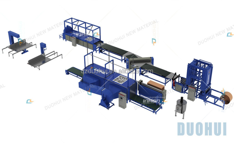 Hot Sale New Cooling Pad Making Machine /cellulose Pad Machine
