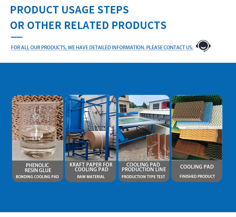 air cooler cooling pad making machine