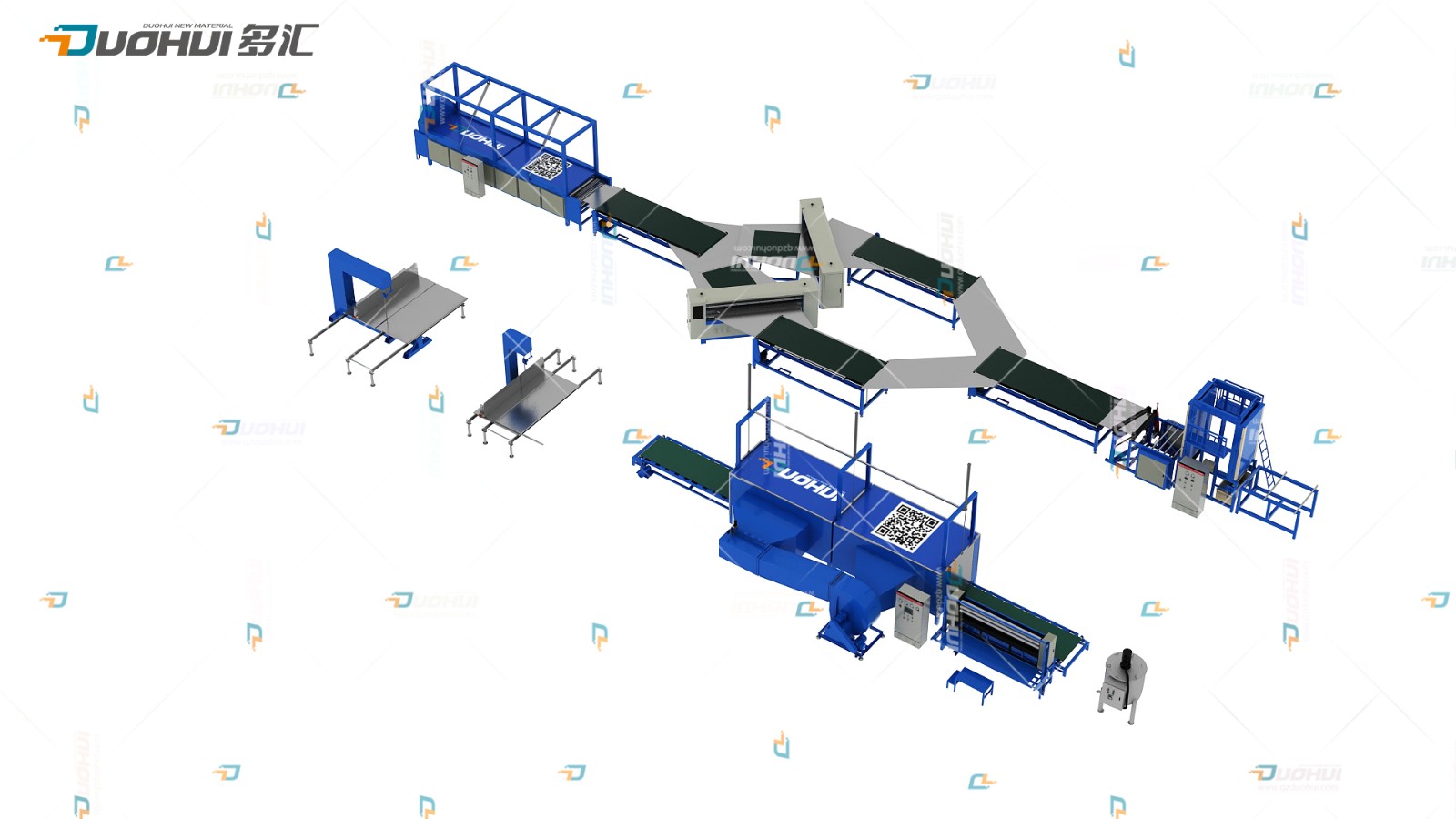 cooling pad making machine