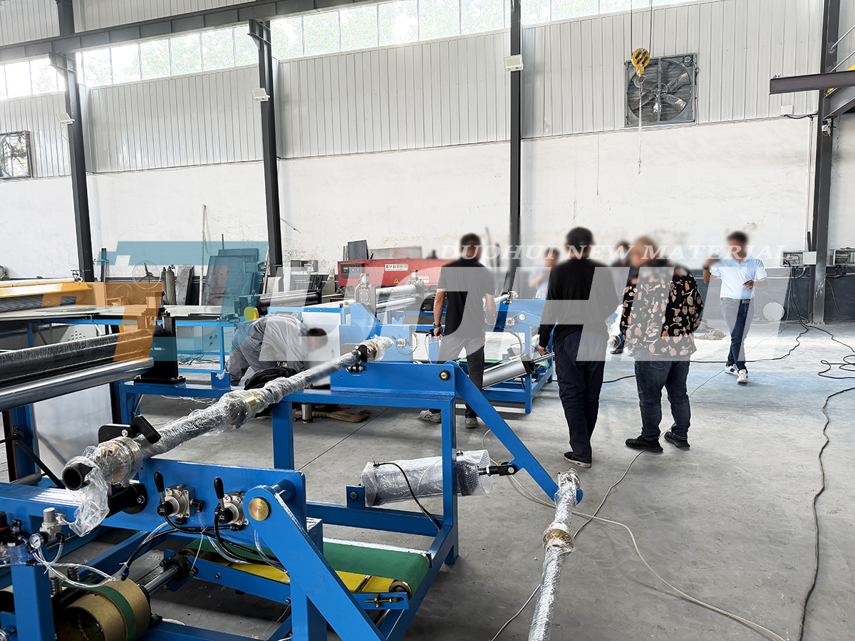 cooling pad production line