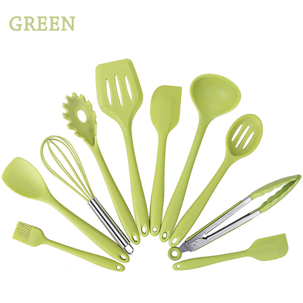 silicone kitchen utensil set