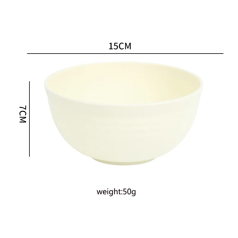 food grade wheat straw bowl