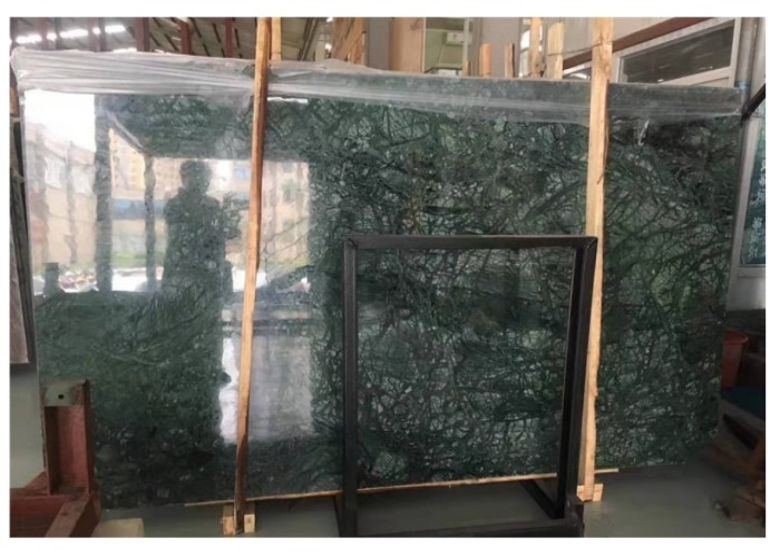 Big Green Flower Marble