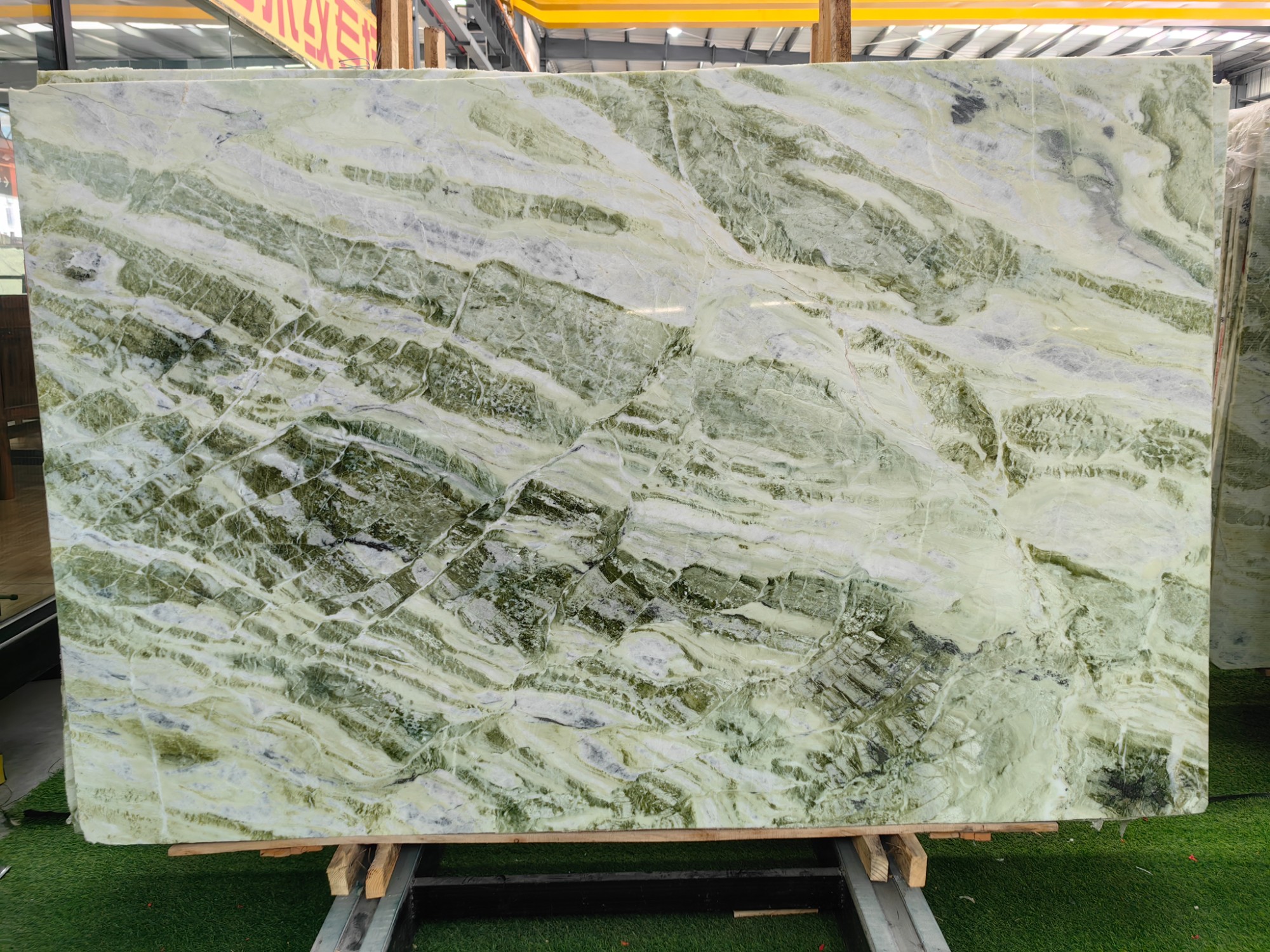 Green Cold Ice Jade Marble