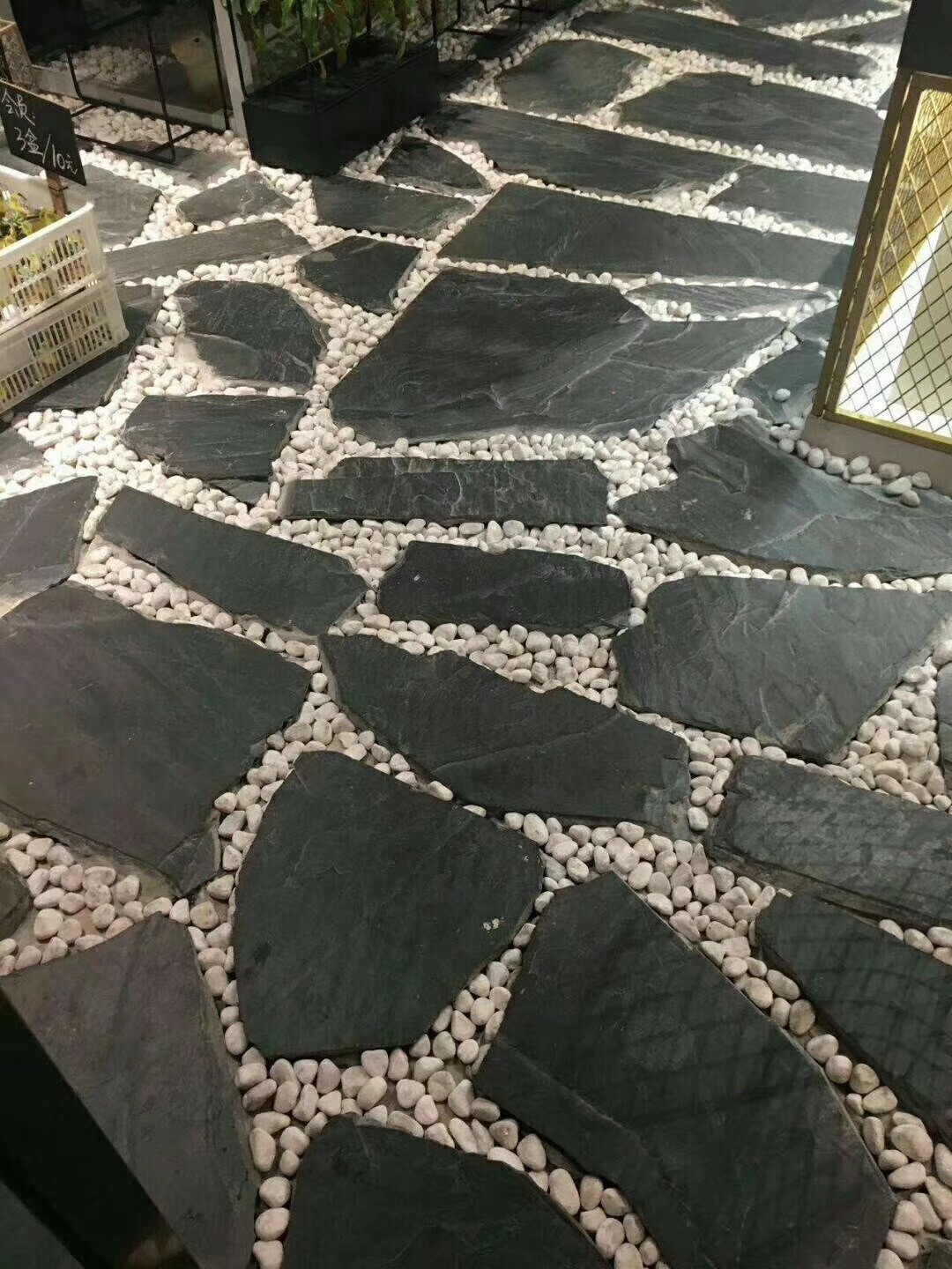 Black Color Cultured Stone