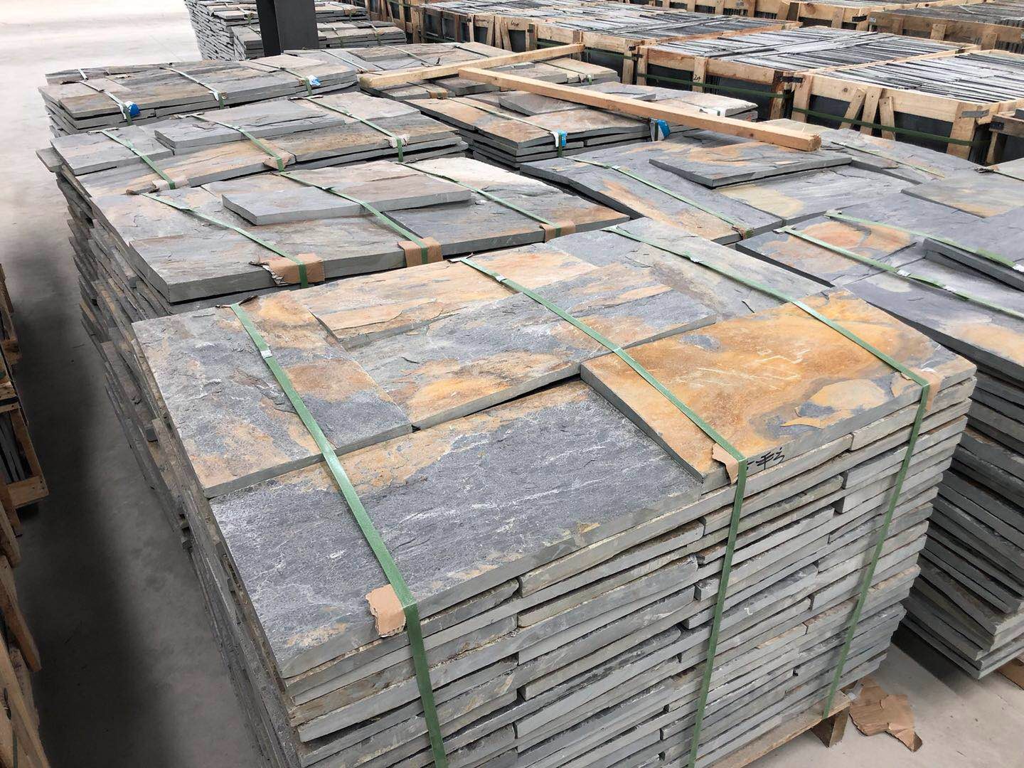 Rust Color Cultured Stone Tiles