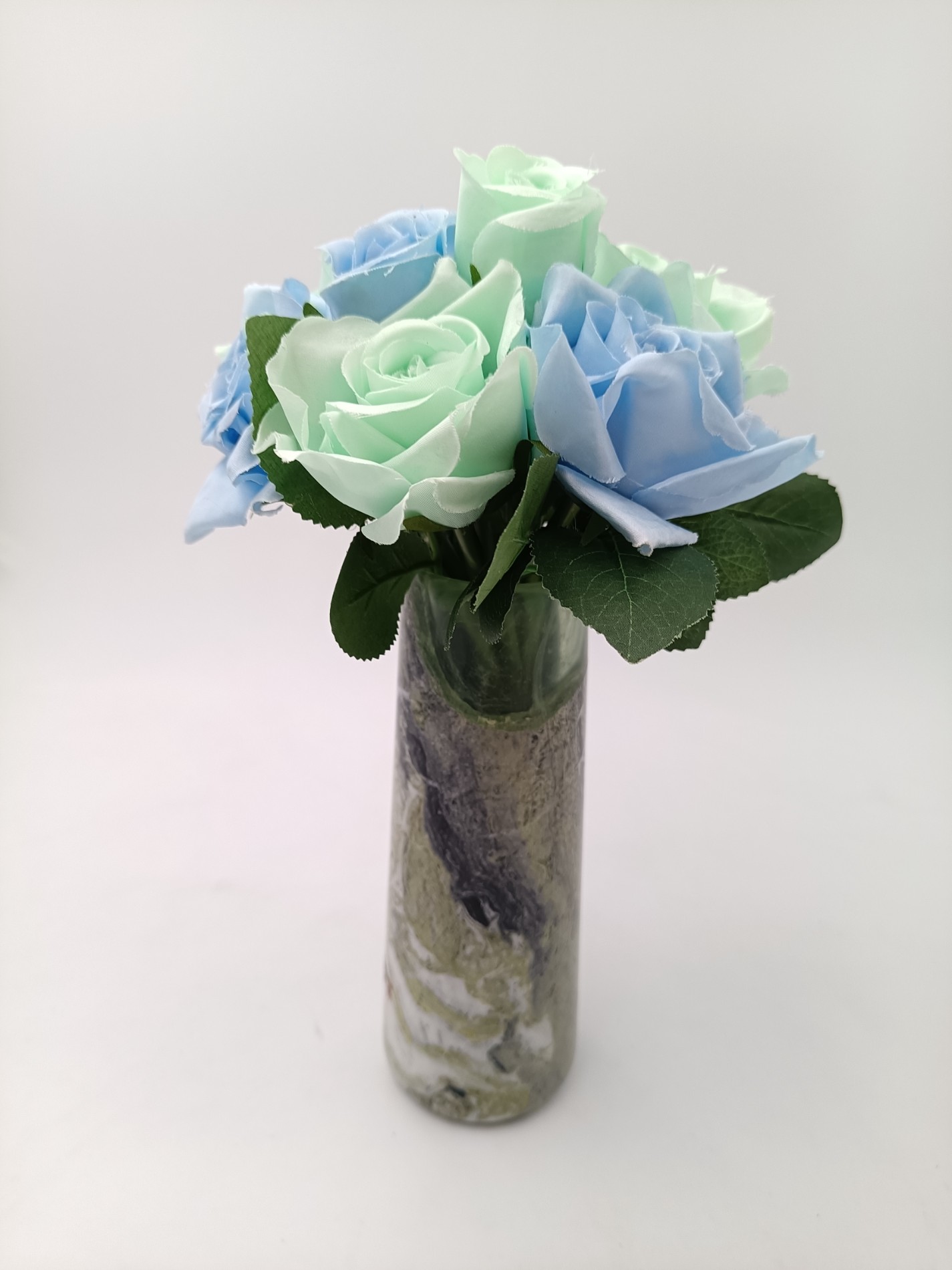White Beauty Marble Flower Vase