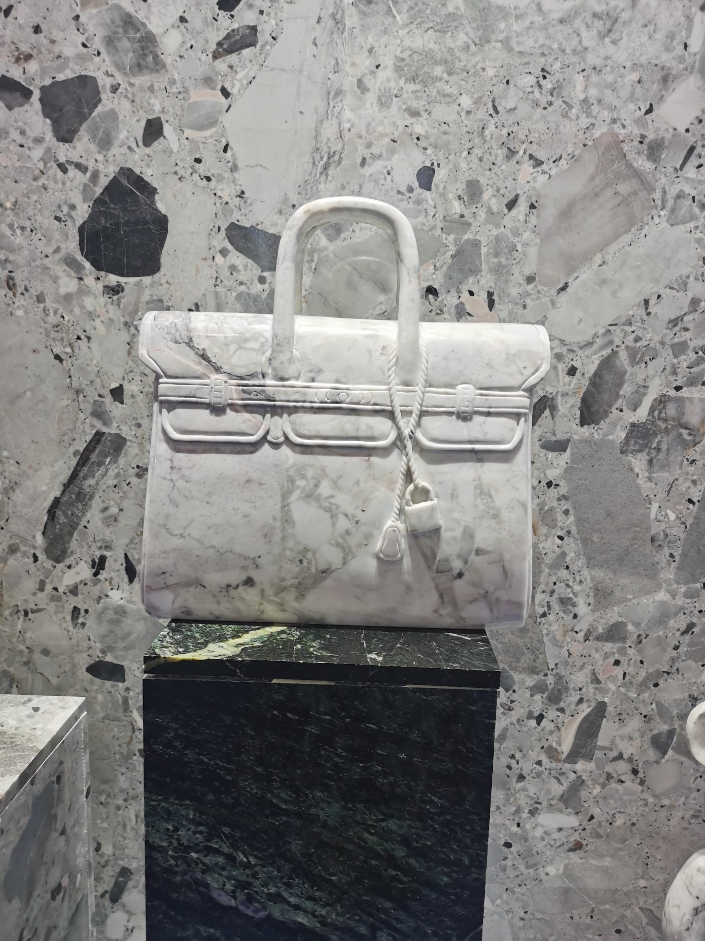 Natural Marble Handbag