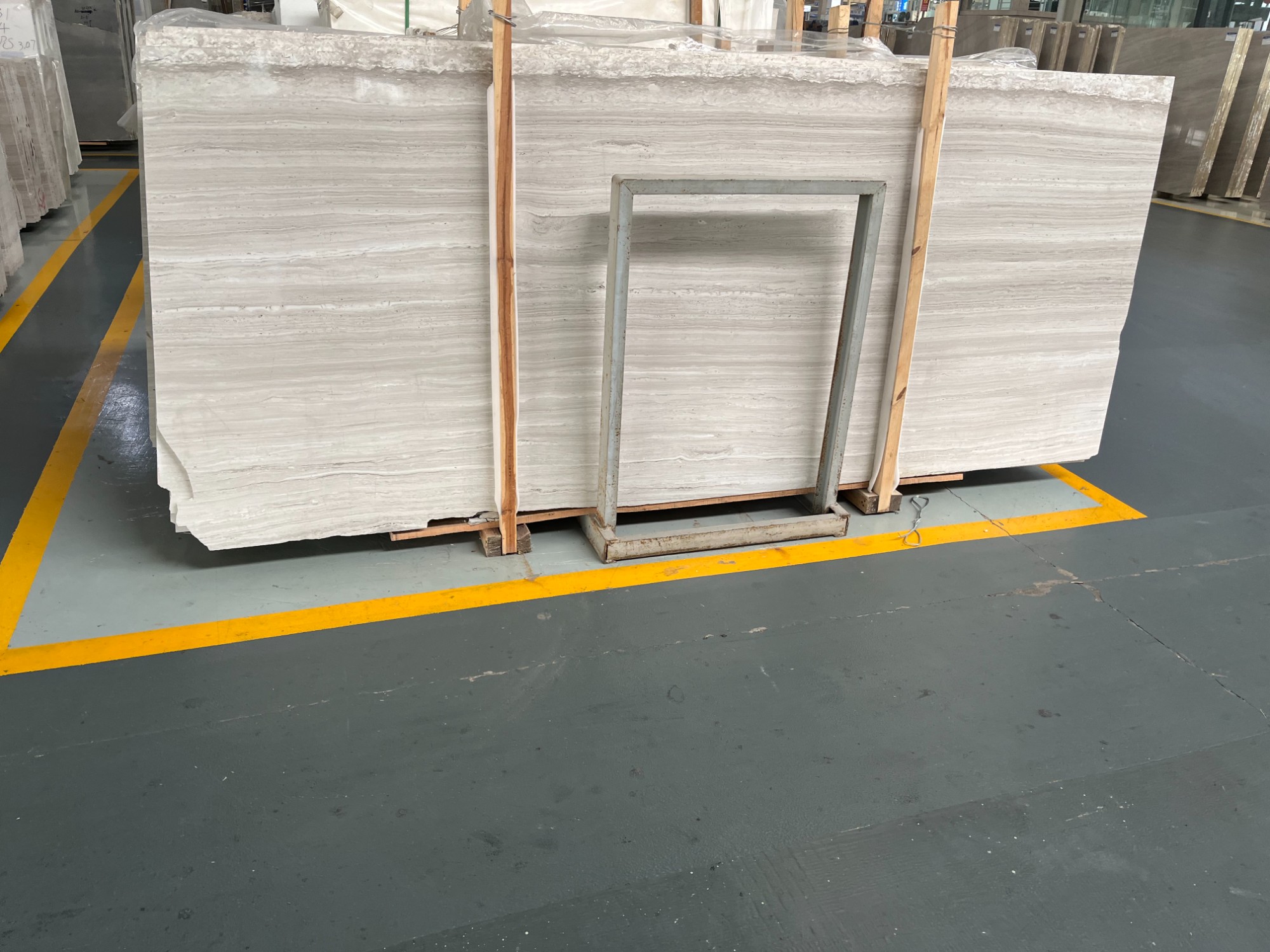 White Wooden Marble