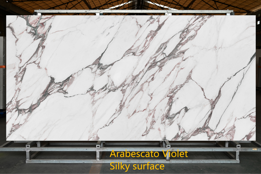 Arabescato Violet Sintered Stone