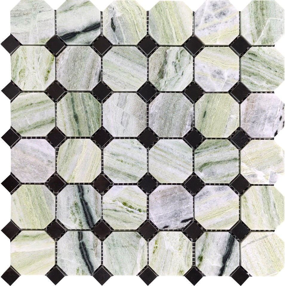 Octangle Mosaic Tiles CM136#