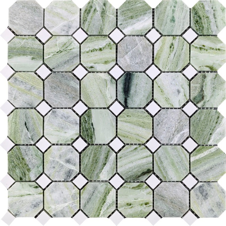 Octangle Mosaic Tiles CM136#