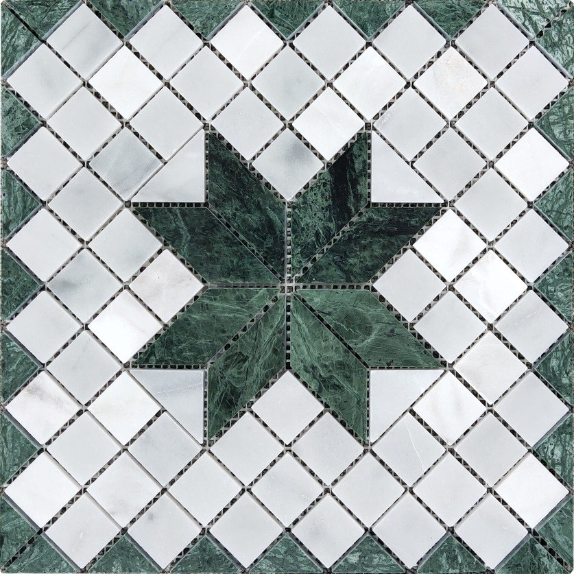 Rhombus Mosaic Tiles CM41#