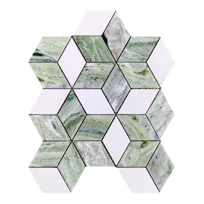 Rhombus Mosaic Tiles CM102#