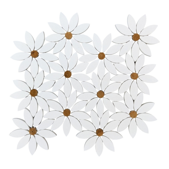 Flower Mosaic Tiles CML25#