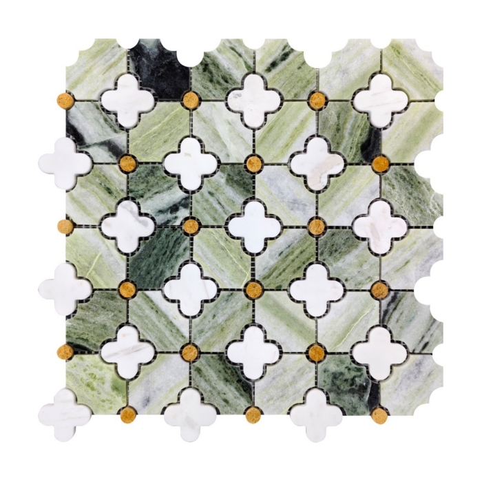 Flower Mosaic Tiles CML121#