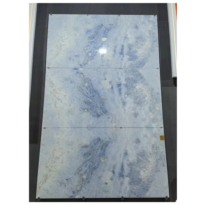 Brazil Blue Crystal Marble Wall Panel