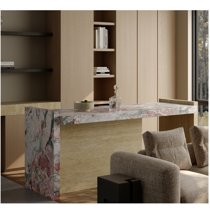 Four Seasons Pink Marble Sintered Stone 4