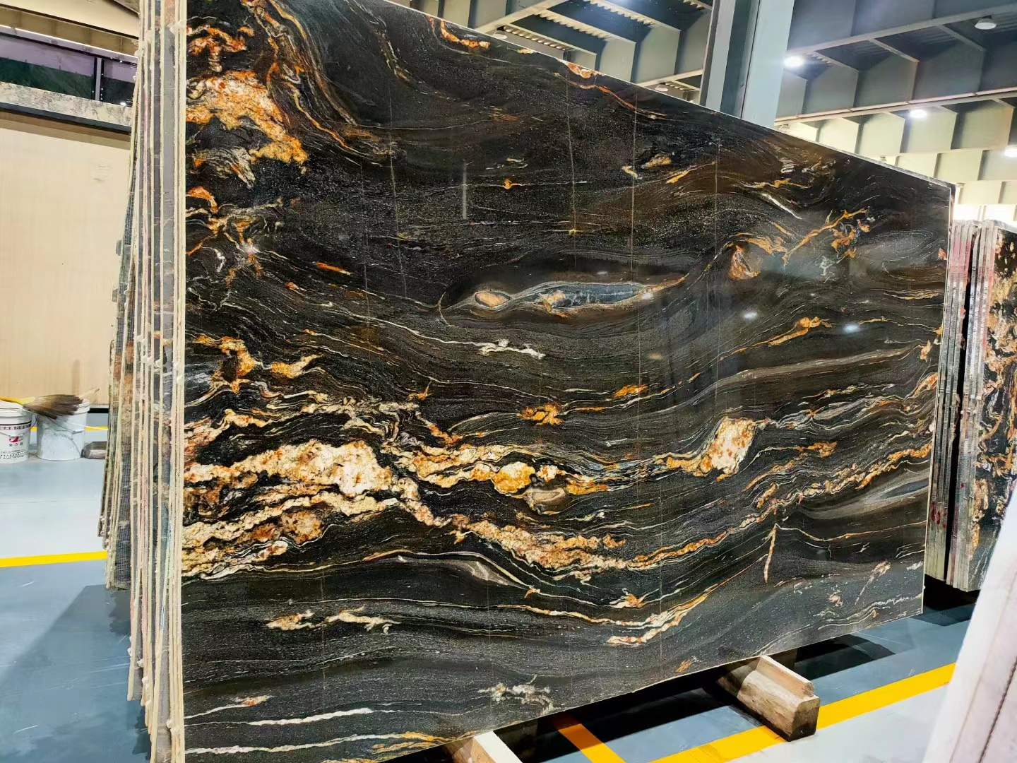 Magma Black Granite