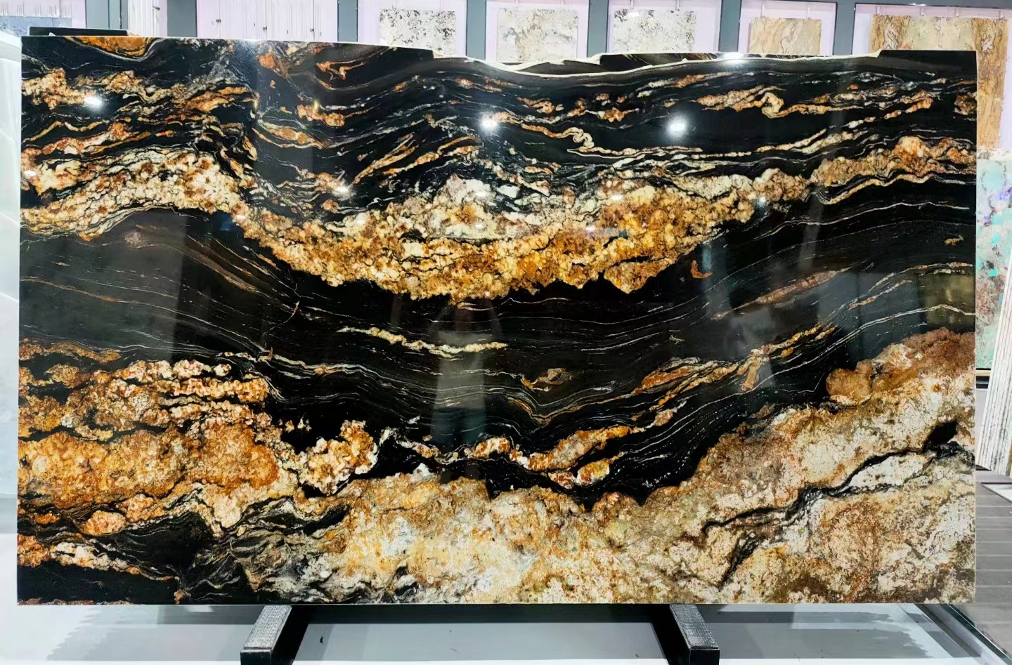 Magma Black Granite