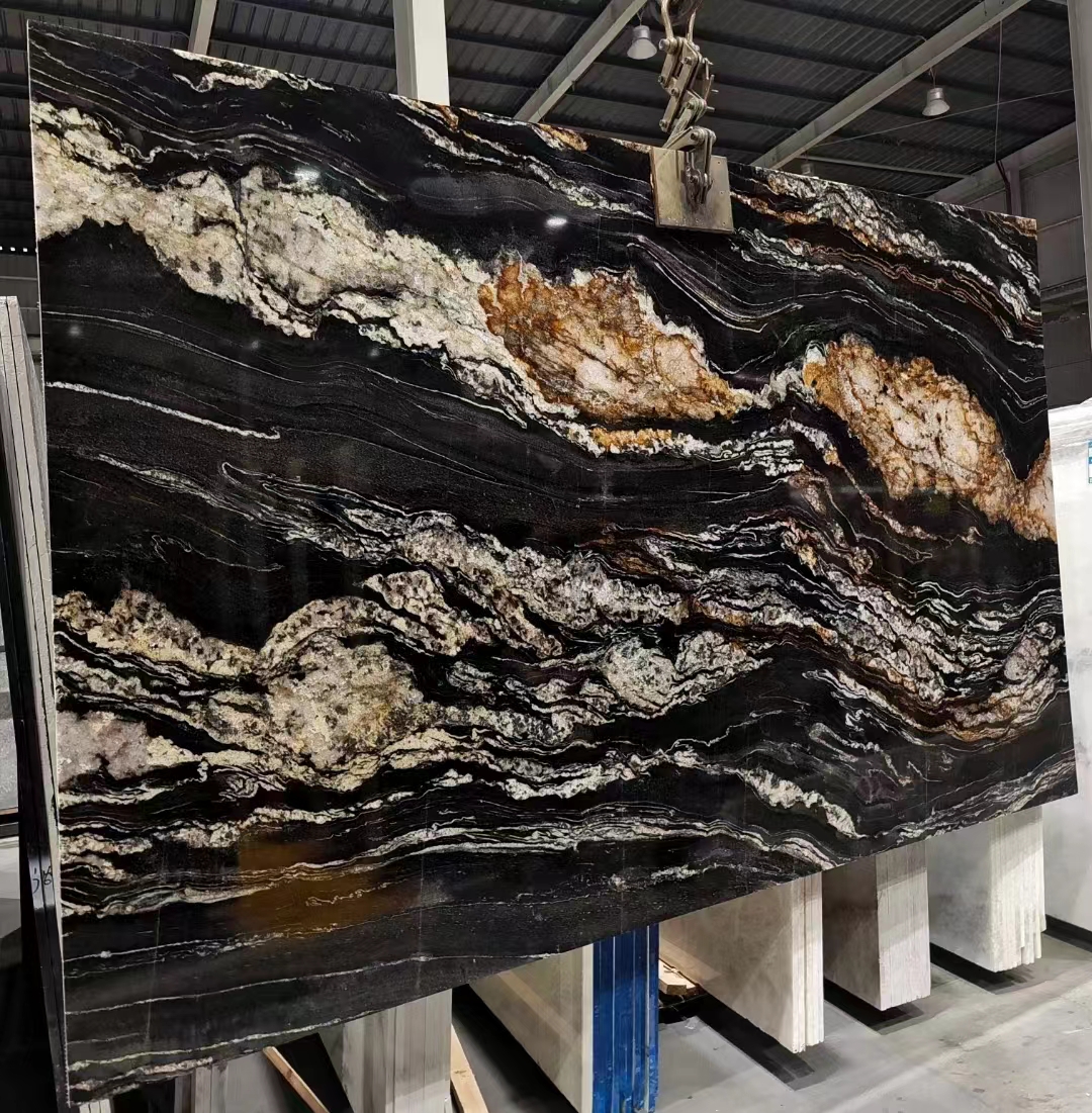 Magma Black Granite