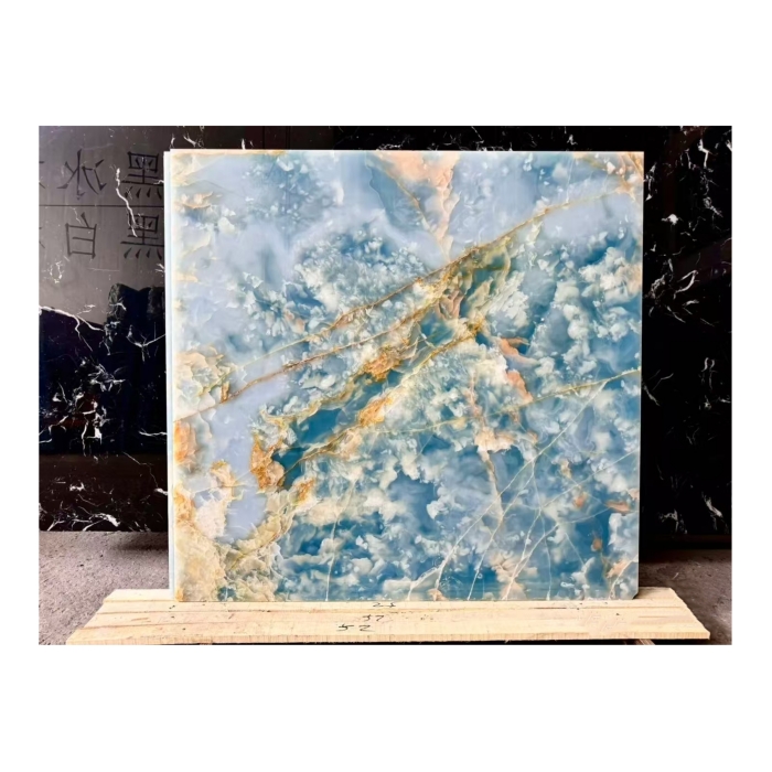 Turquoise Blue Onyx Slabs