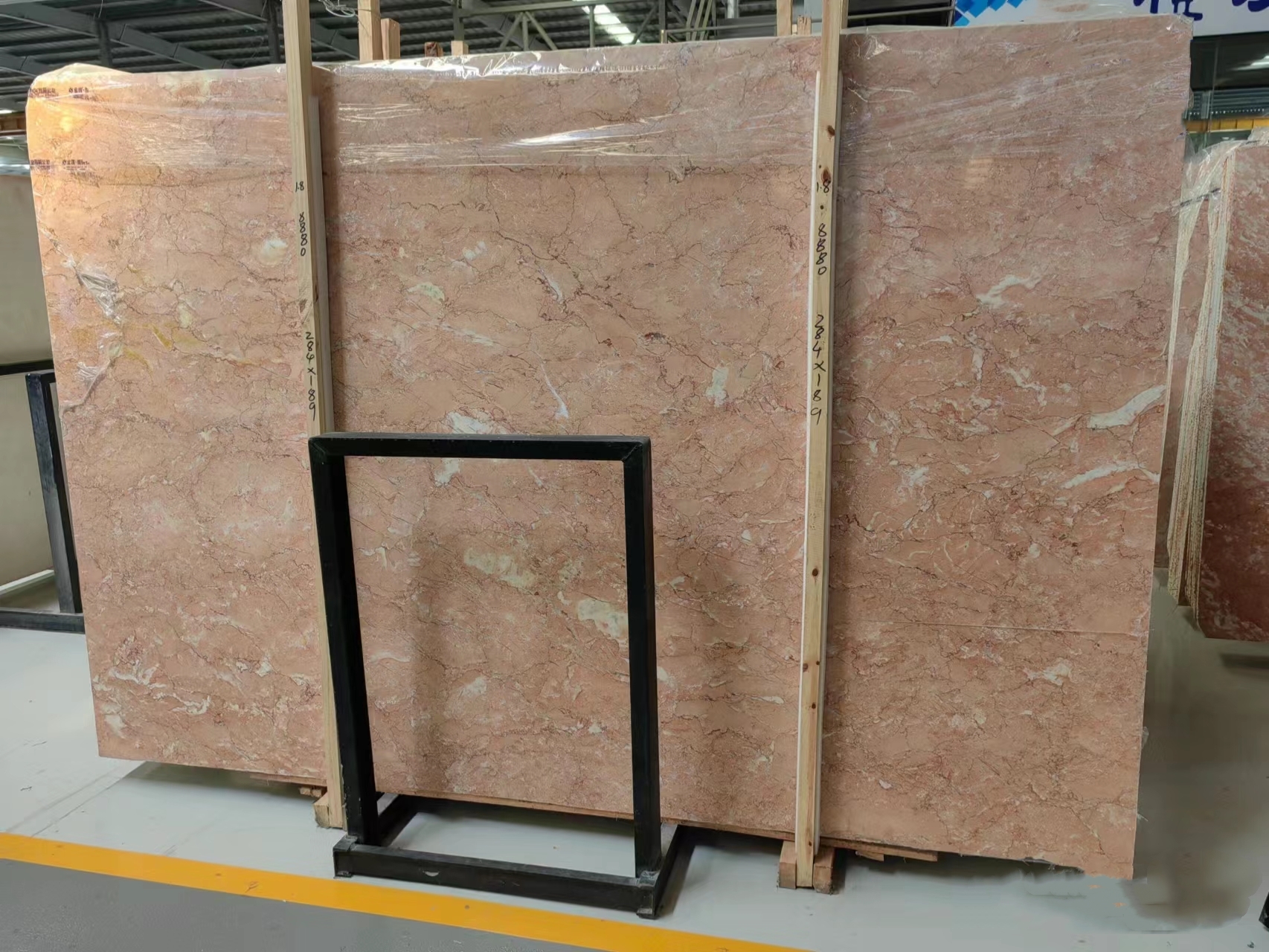 Tea Rose Marble Slabs