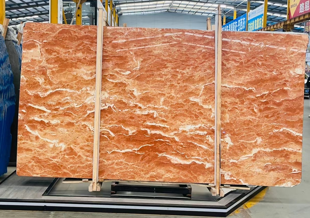 Tea Rose Marble Slabs