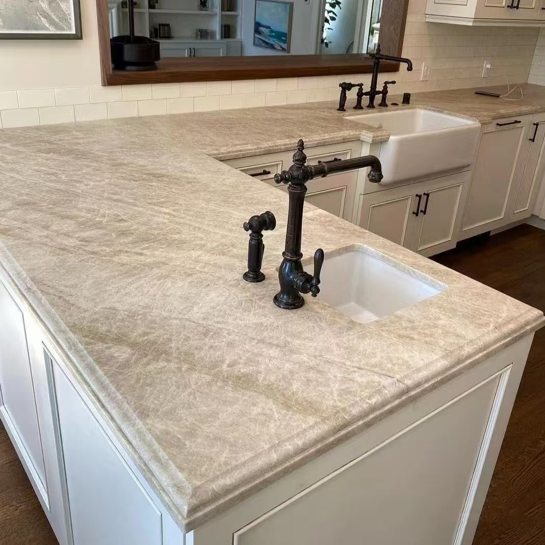 Taj Mahal Quartzite Slabs Tiles