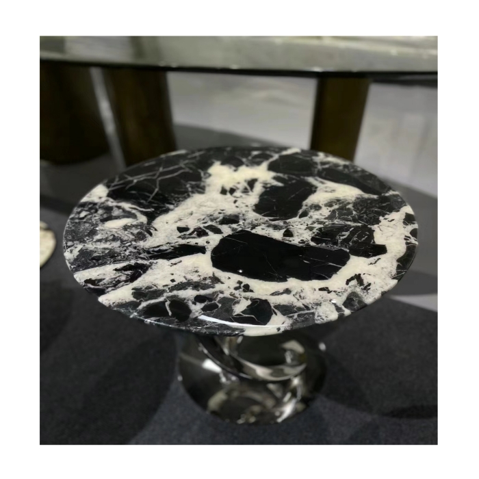 Napoleon Black Marble Table