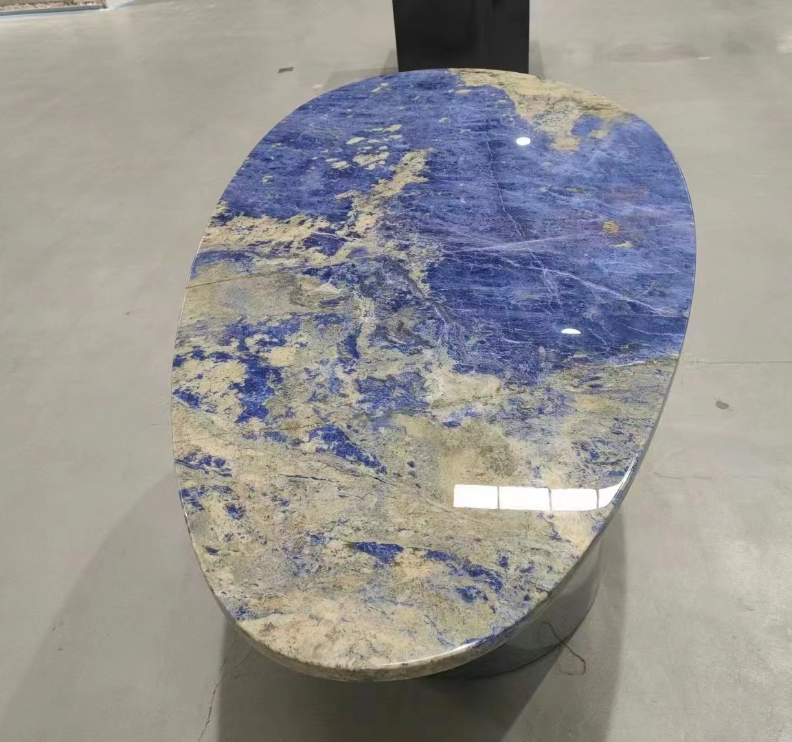 Sodalite Royal Blue Granite Side Table