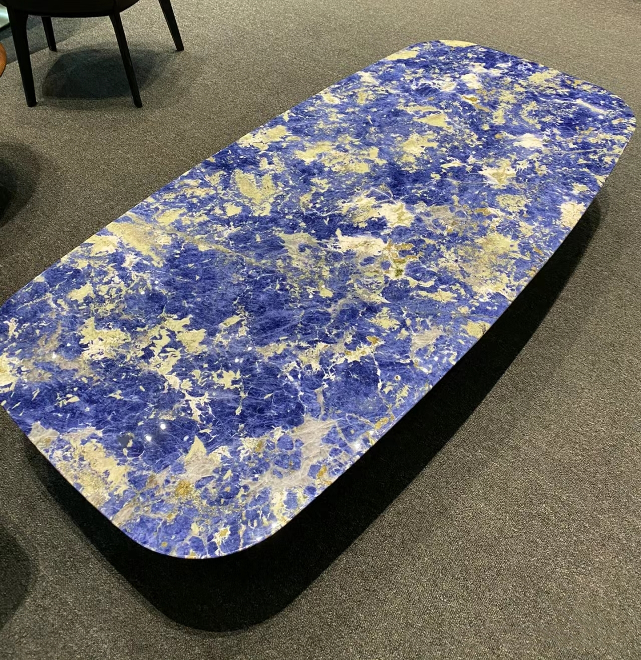 Sodalite Royal Blue Granite Side Table