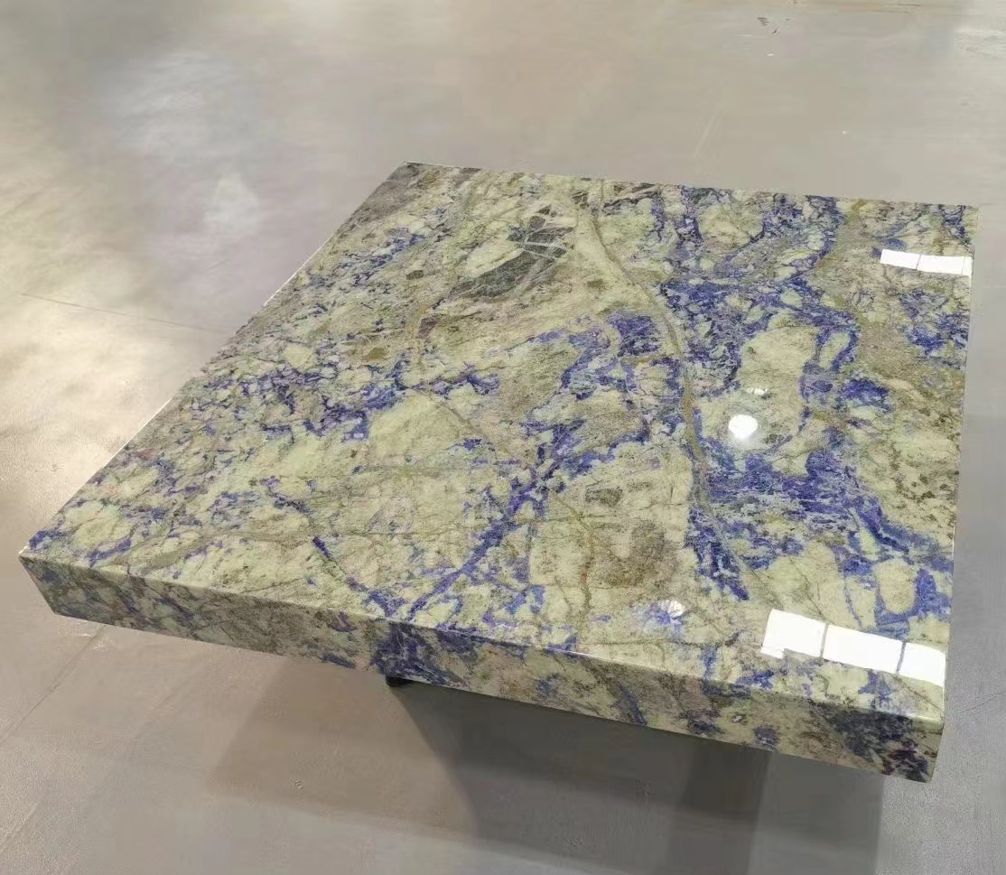 Sodalite Royal Blue Granite Side Table