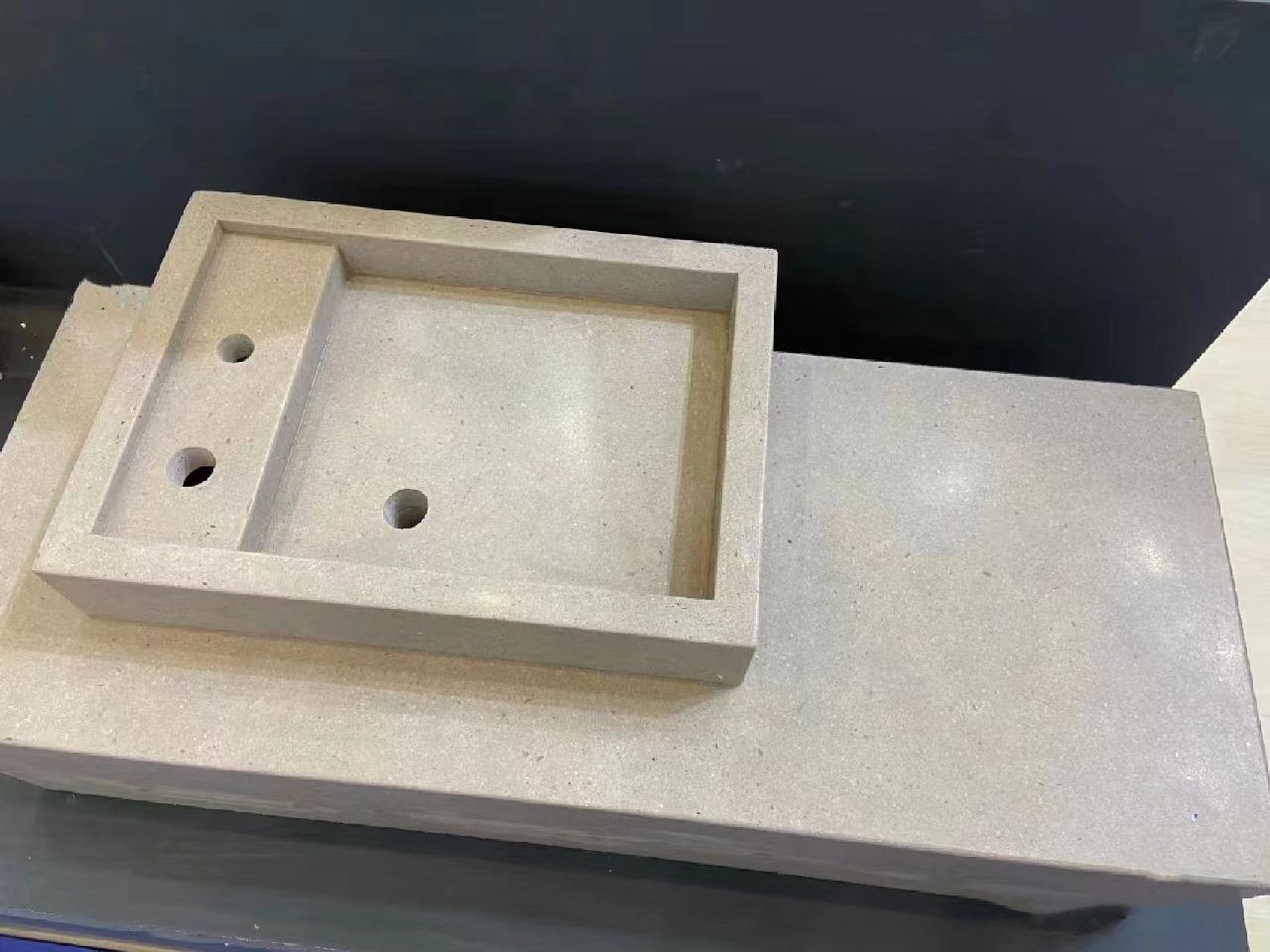 ARTIFICIAL QUARTZ STONE WASH BASIN BATHROOM SINK 3