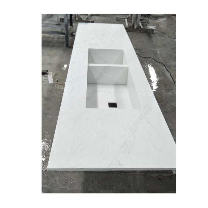 ARTIFICIAL QUARTZ STONE WASH BASIN BATHROOM SINK 6