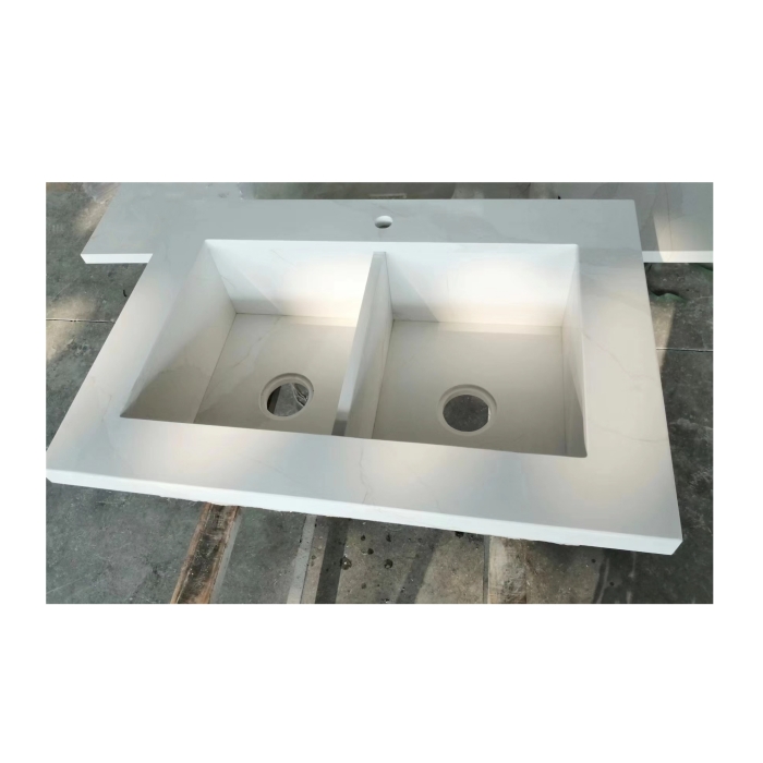 ARTIFICIAL QUARTZ STONE WASH BASIN BATHROOM SINK 10