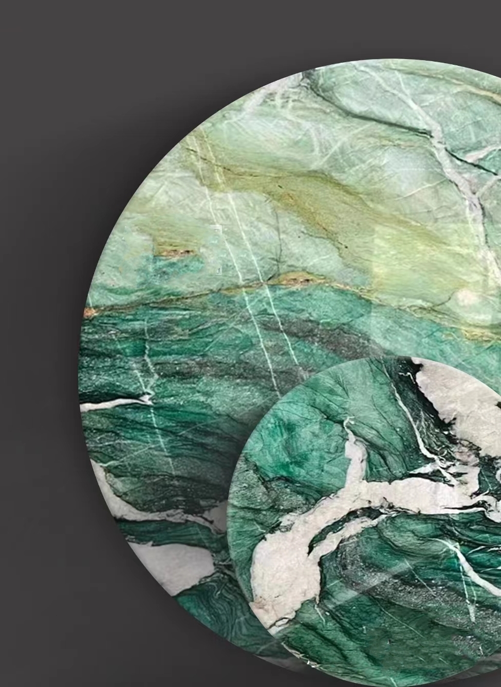 Fuchsite Crystal Quartzite Table