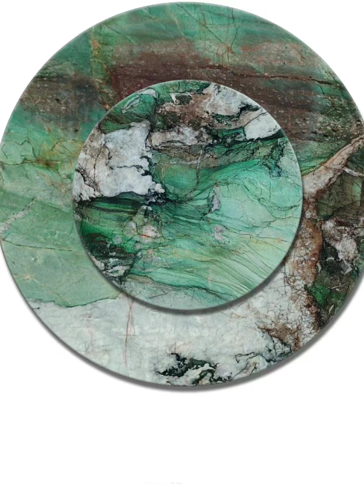Fuchsite Crystal Quartzite Table