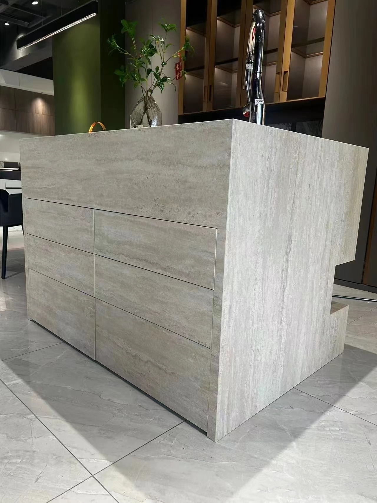 Travertine Sintered Stone 005