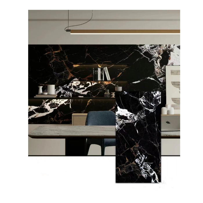 Italian Black Gold Sintered Stone