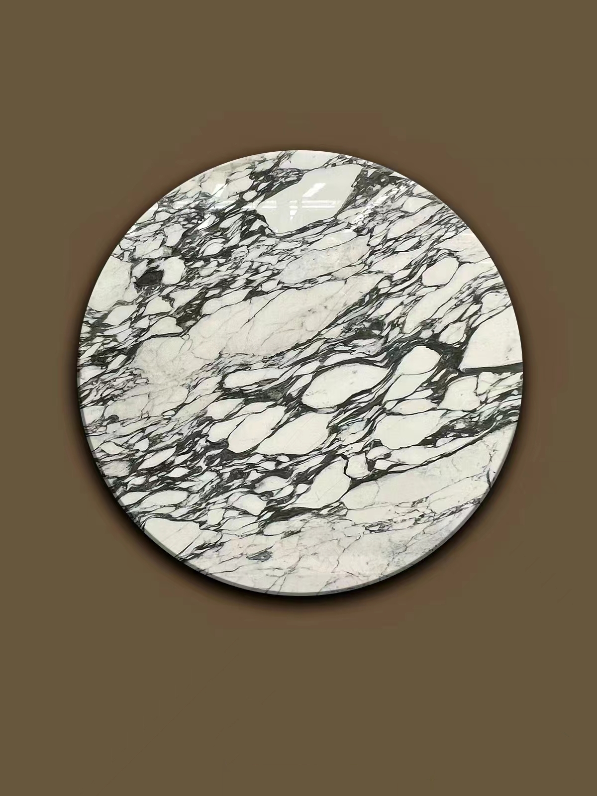 Arabescato Marble Round Table Top