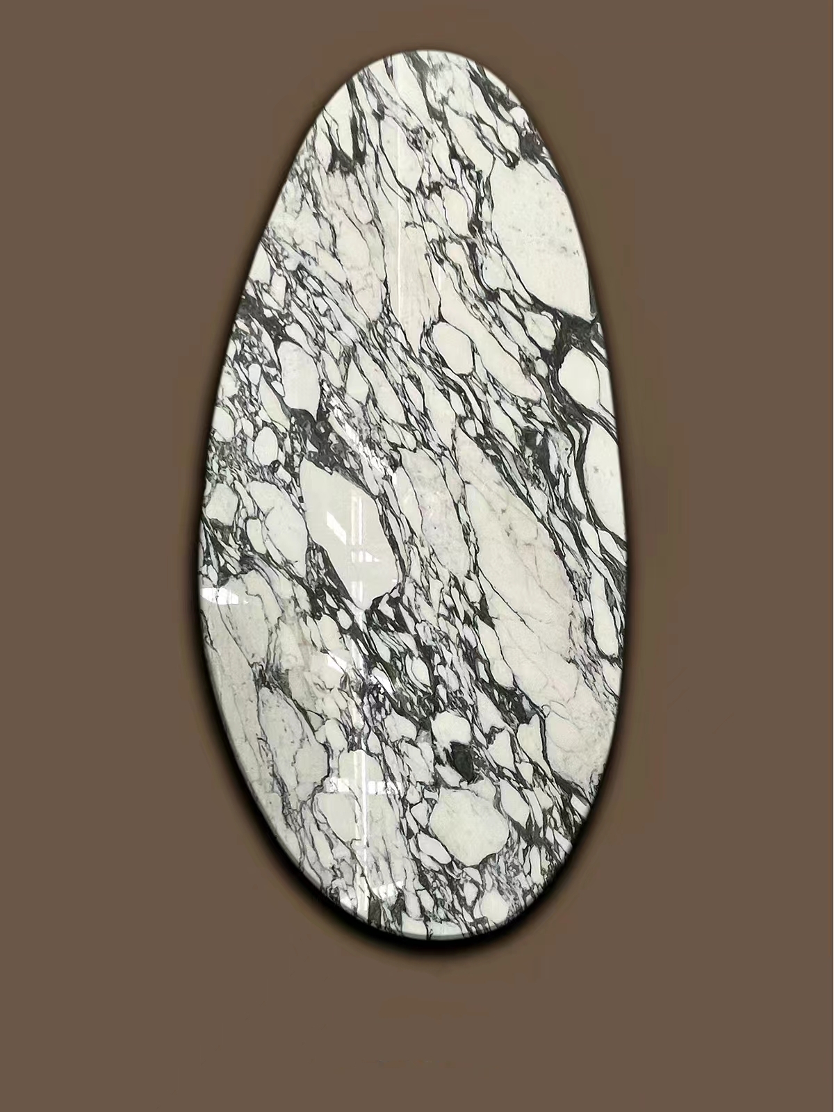 Arabescato Marble Round Table Top