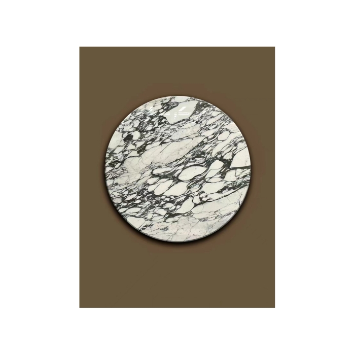 Arabescato Marble Round Table Top