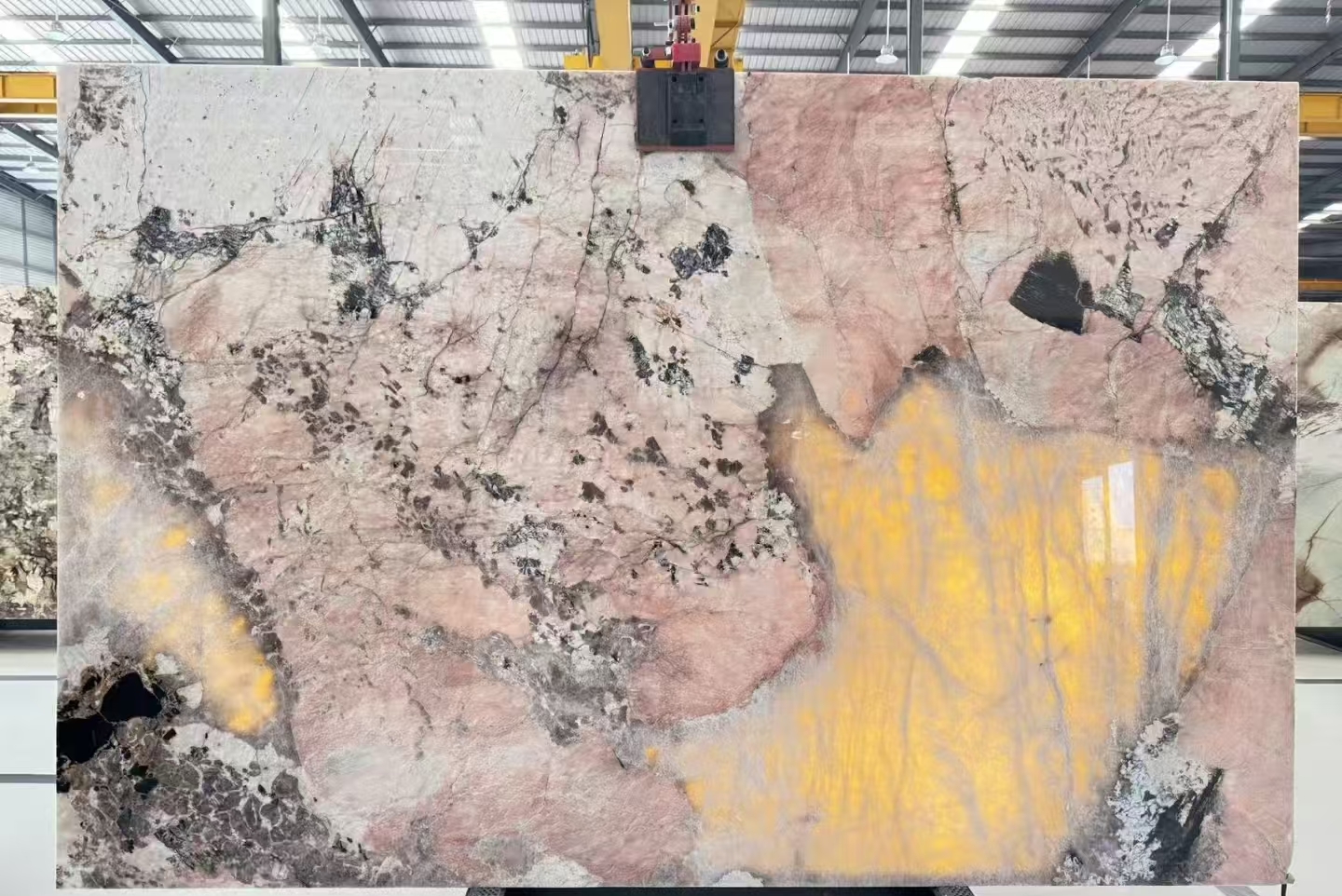 Pink Patagonia Quartzite Slabs For Countertop