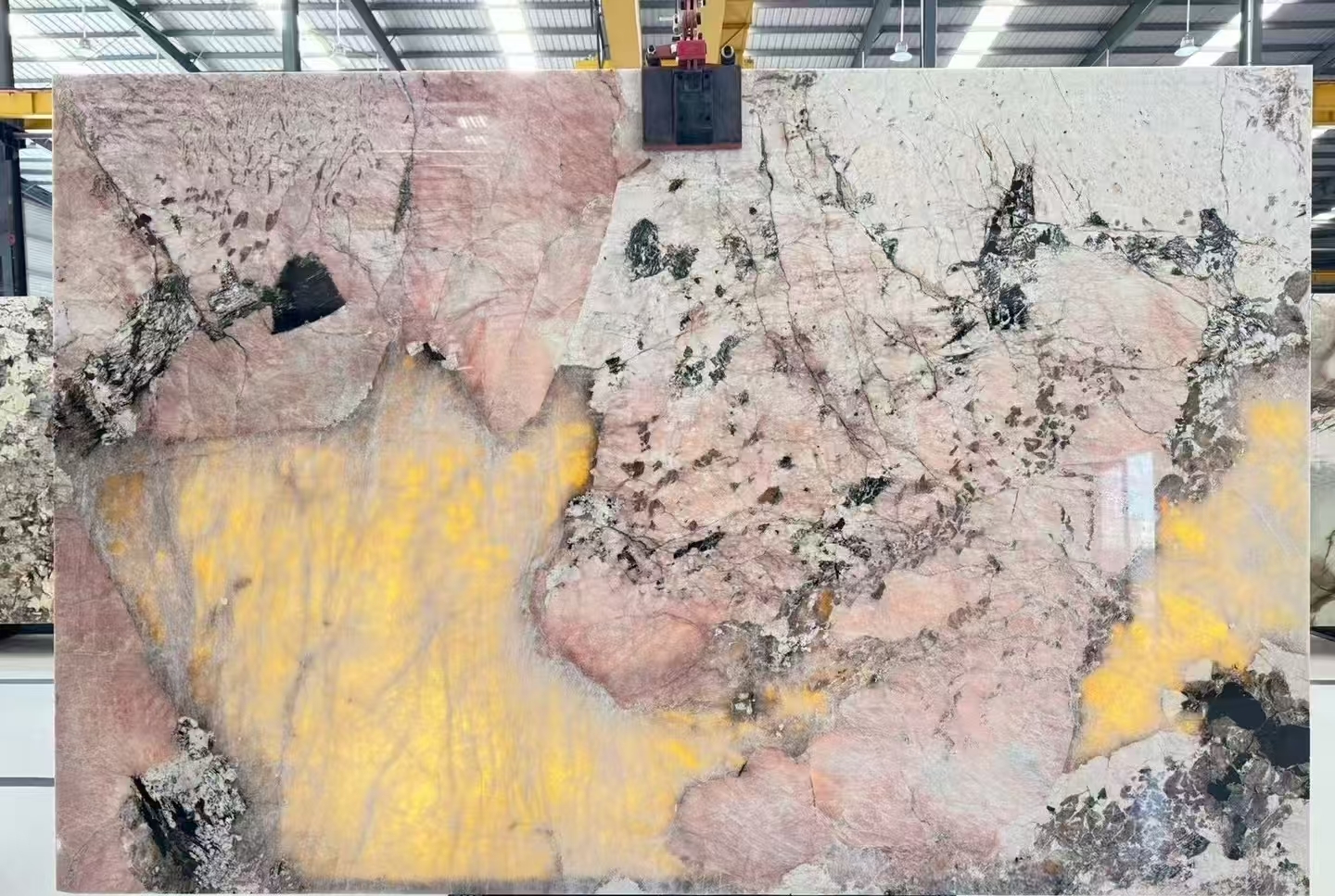 Pink Patagonia Quartzite Slabs For Countertop