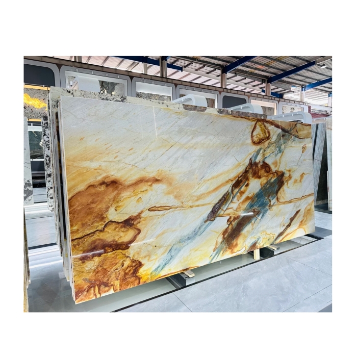 Golden Zelle Quartzite Slabs