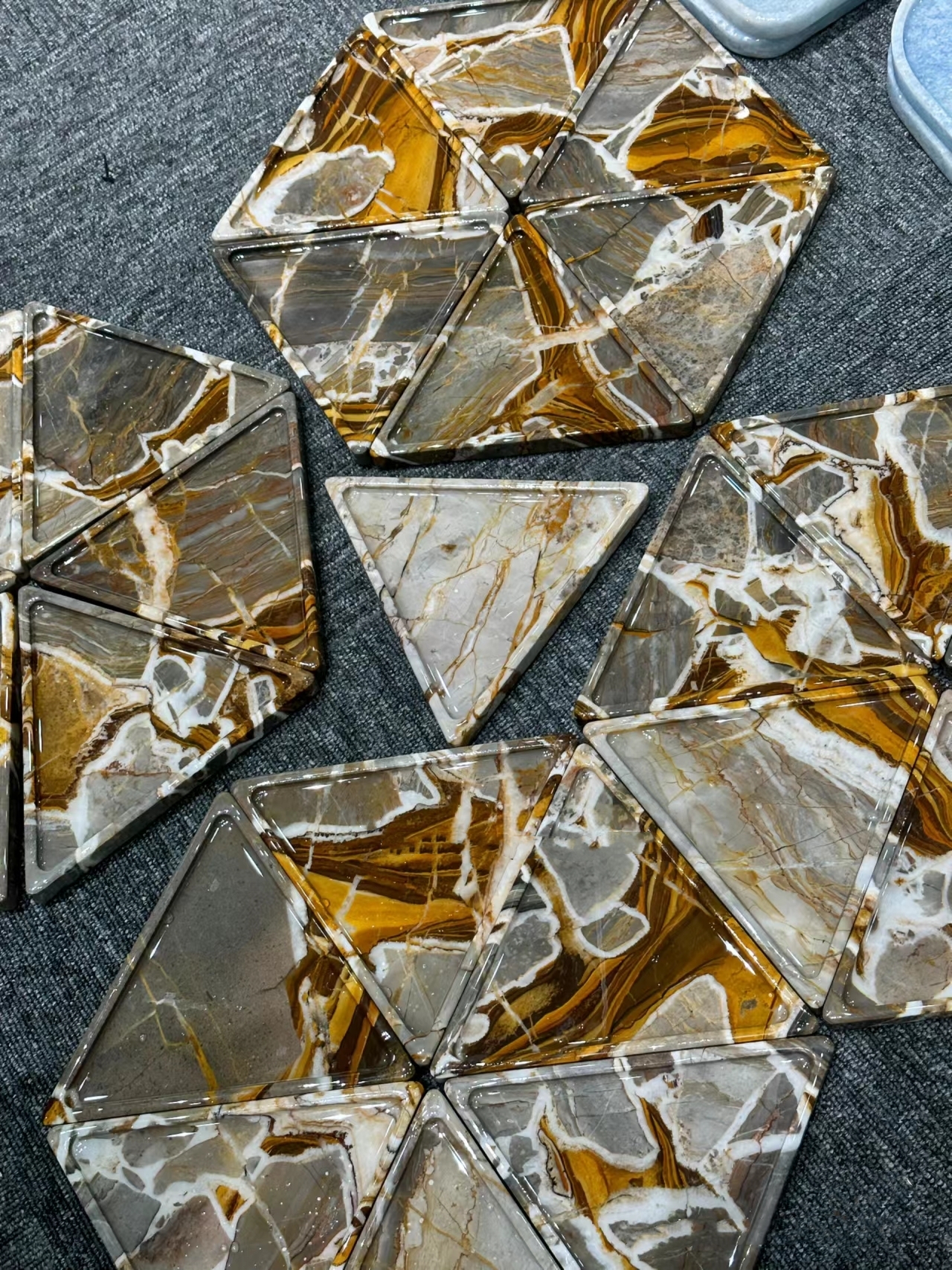 Bugatti Gold Marble Tiles